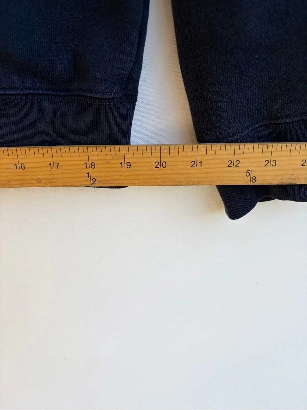 Polo Ralph Lauren Navy Blue Crewneck Sweatshirt Yellow Pony Size L